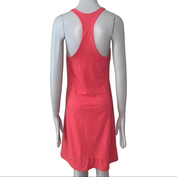 HORNY TOAD Seahorse Racerback Casual Knit Dress Bright Pink Fuchsia Sporty - Picture 13 of 14